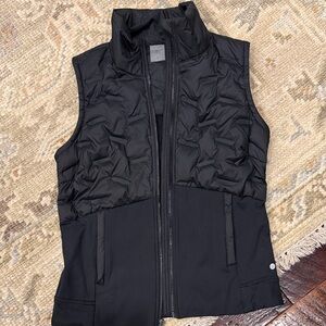 Black Calia small Quilted Vest